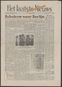 539 Het Laatste Nieuws . 31 januari 1945