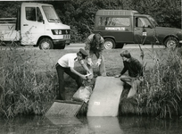  - Gemeente: reinigingspolitie haalt illegaal gestort huisraad en andere troep uit het water