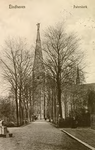 2654 Ten Hagestraat gezien richting Paterskerk, op de voorgrond de brug over de stadsgracht, 1908 -1910