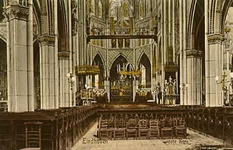 2670 Het interieur van de Catharinakerk, voorjaar 1909