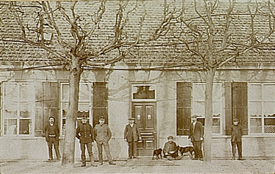 26730 Genneperweg, molenaarshuis (muldershuis) van Alida nabij de Gennepermolen, 1914 - 1918