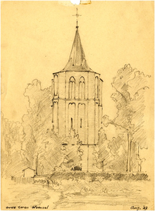 128865 Oude toren, Oude Torenstraat 1, 08-1947