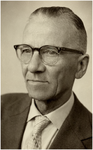 145226 Alexander Franciscus Fièvez, gemeentesecretaris van Hoogeloon c.a.. 1931 - 1959, ca. 1965