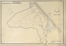 55613 Straatnamen- en huisnummerkaart van het surveygebied Welschap 1 (SG-17)., 1960 - 1965