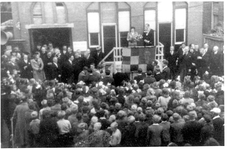 500486 Inhuldiging van Mr.G.F.J. Notermans als burgemeester van Best, 09/1946