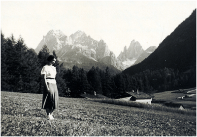 181401 Het vieren van een vakantie in de bergen : Felicidad (Fee) Haindl, 1920 - 1945