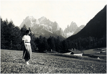 181401 Het vieren van een vakantie in de bergen : Felicidad (Fee) Haindl, 1920 - 1945