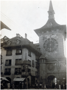 181499 Toren met wijzerplaat in Bern, 1923