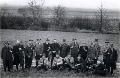 5322 Deelnemers aan de Sint Hubertusjacht Zesgehuchten, 03-11-1951