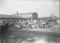 128939 Externe leerlingen R.K. landbouwhuishoudschool, 25-01-1956