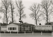 303 Clubgebouw hockeyvereniging Oranje-Zwart , Gemeentelijk Sportpark, Aalsterweg, 1963
