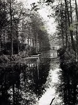 21461 Houten brug over waterpartij op Landgoed 's Heerenvijvers, 1967