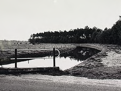 21471 Rivier de Beerze nabij Spoordonk, 1967