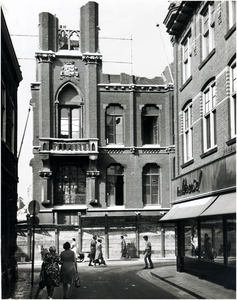66338 Sloop stadhuis, Rechtstraat, gezien vanuit de 'Jan van Hooffstraat', 08-1967