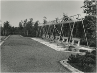  Een serie van 5 foto's betreffende de omgeving Karpendonkse Plas, 09-1965