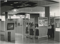 195475 Het bezichtigen van de tentoongestelde kunst, 1981-1985
