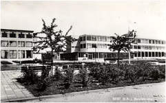 11933 BATA fabriek, Europaplein 1, vooraanzicht, 21-05-1969