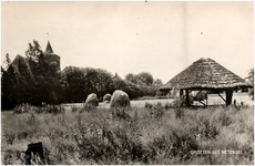 12293 Een hooimijt met hooiruiters, 1964