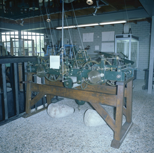 225126 Eijsbouts torenuurwerk in het Nationaal Beiaardmuseum, 1980 - 1990
