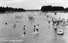 226784 Zwemmen in Strandbad Oostappen, Kranenvenweg 23, 1950 - 1970