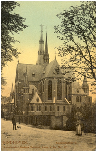 15414 Heilig Hart Augustijnenkerk of Paterskerk, Tramstraat 37: Achterzijde, 1900 - 1910