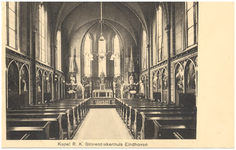 15423 Dienst en gebedsruimte van de kapel in het RK Binnenziekenhuis, 1932 - 1973