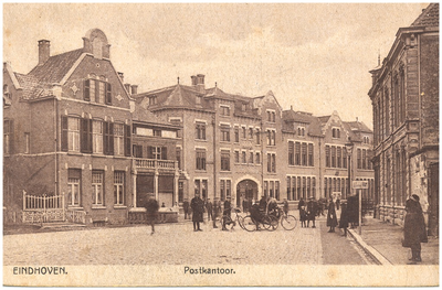 15640 Keizersgracht met het postkantoor, 1907 - 1930