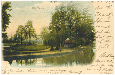 15661 Molenwater, de tuin van sigarenkistenfabrikant Brüning, 1890 - 1900