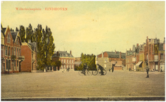 15725 Wilhelminaplein, gezien in de richting van de Willemstraat, 1910 - 1920