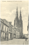 16040 Stratumseind, met op de achtergrond de Catharinakerk aan het Catharinaplein, 1900 - 1910