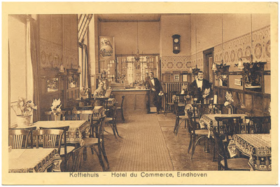 16168 Koffiehuis van Hotel du Commerce, 1900 - 1930