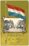 16184 Rechtestraat, gezien in de richting van het raadhuis, 1890 - 1903