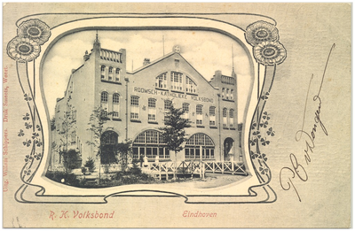16660 RK verenigingsgebouw De Volksbond, Wal, 1895 - 1904