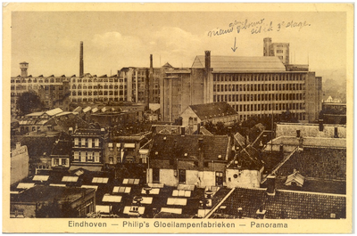 16663 Panorama, met de Philip's Gloeilampenfabrieken, 1928
