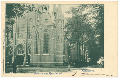 16741 Heilig Hart Augustijnenkerk of Paterskerk, Tramstraat 37. Achterzijde, 1920 - 1930