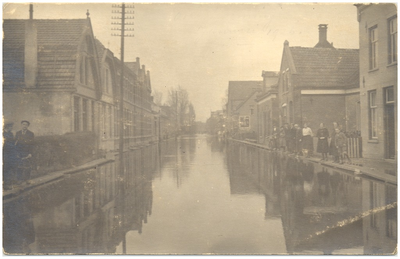 17005 Noodweer : overstroming van de Strijpsestraat, 01-1926