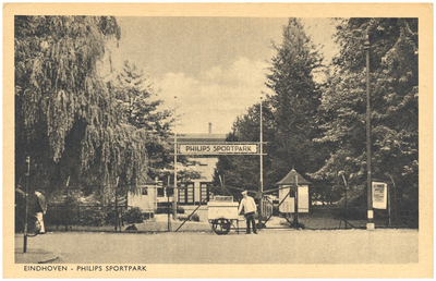 17025 Philips sportpark, Frederiklaan, de ingang, 1920 - 1930