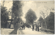 17093 Straatbeeld ter hoogte van Dorpsstraat 108. , 1910 - 1920