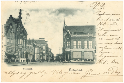 17260 Hoek Markt en Veestraat, 1900 - 1920