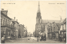 17285 Kerkstraat, met links het kantoor van Van Gend & Loos (J.H. Spoorenberg) en de woningen van Callaars, Van ...