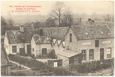 17395 Eijsbouts, fabriek van torenuurwerken, Torenstraat, 1900 - 1910