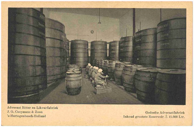 17553 Interieur Advocaatfabriek, 1900 - 1920