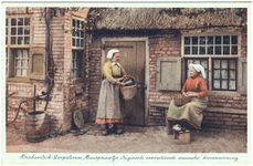 17964 Twee boerinnen in klederdracht, 1900 - 1920