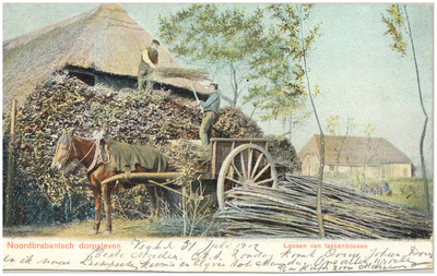 18050 Het lossen van takkenbossen, 1902 - 31-07-1912