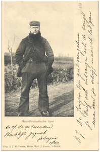 18155 Boer in klederdracht, 1900 - 1905