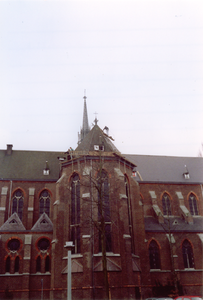 240290 Hoofdstraat 33: renovatie oostelijke zijgevel Odulphuskerk, 1988