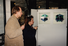 241188 Tentoonstelling waar werken van Luuk Ottens worden gepresenteerd, in het Gemeentehuis, 1996
