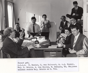242391 Personeel van de Dienst Gemeentewerken en Bedrijven, 1962