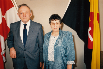 242618 De heer van Onland en echtgenote, 05/1988