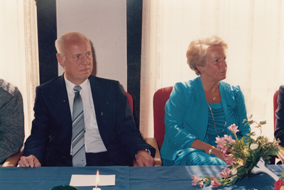 242622 De heer P. van der Palen met echtgenote , 01/07/1985